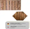 HolzGarden Pflanzkübel Set 3 Stück Holz Teak Imprägniert Produktbild-Vorschau 5