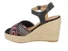 Tom Tailor Keilsandalette Blau Produktbild-Vorschau 8