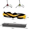 A collage of vacuum cleaner replacement parts with dimensions indicated. Podgląd zdjęcia produktu