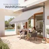 tectake® Klemmmarkise mit Handkurbel einfache Montage Produktbild-Vorschau 6