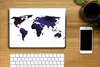 MuchoWow® Laptop Aufkleber Sticker Cover Weltkarte - Produktbild-Vorschau 2