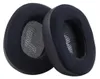 Two black ear pads for headphones. Voir les images du produit