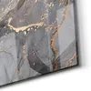 DEQORI Magnettafel Glas 50x50 cm 'Elegantes Marmormuster' Produktbild-Vorschau 5