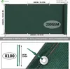VOUNOT® Zaunblende 1.5×20m, Sichtschutz Zaun 230 g/m² HDPE Produktbild-Vorschau 2