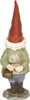 Clayre & Eef Figurka Krasnal 22x13x40 cm Zielona polyresin Podgląd zdjęcia produktu 3
