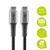 USB-C™-auf-USB-C™-Textilkabel mit Metallsteckern Produktbild-Vorschau 20