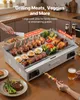VEVOR Komerčný elektrický gril, 4400 W, poloplochý gril na Náhľad obrázku produktu 10