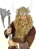 Rauschebart Karnevalsbart Kostüm Accessoire Blond Produktbild-Vorschau 1