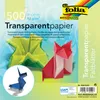 folia Transparentpapier-Faltbl„tter, 200 x 200 mm Anteprima dell’immagine prodotto 2