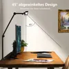 Schreibtischlampe LED Dimmbar 5 Lichtmodi 24W 75CM Produktbild-Vorschau 7