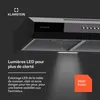 Klarstein Contempo 60, hotte aspirante suspendue, 60 cm, Voir les images du produit 4