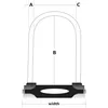 Master Lock U-lock incl. 2 chiavi nero 8170EURDPRO Anteprima dell’immagine prodotto 12