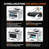 Toner kompatibel TN2420, 2er-Pack, Schwarz, Brother MFC-L2710DW u. a. Produktbild-Vorschau