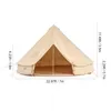 VEVOR tenda a campana 7 x 3,5 m tenda yurta TC in cotone e Anteprima dell’immagine prodotto 8