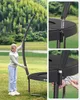 SONGMICS Trampolin Ø 366 cm mit Leiter + Netz + Stangen + Produktbild-Vorschau 6