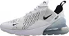Nike Air Max 270 sportlicher Schnürer Weiß in Gr. 44 Produktbild-Vorschau 24
