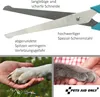 Fellschere abgerundet Augenschere Pfotenschere 17,5cm Produktbild-Vorschau 3