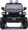 Elektroauto für Kinder JEEP Wrangler, Schwarz, Doppelsitz Produktbild-Vorschau 3