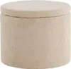 Venture Home Pouf Dunken Beige Produktbild-Vorschau 1