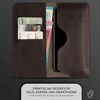 PURSE-CASE für Wiko View Prime, Farbe:Dunkelbraun Produktbild-Vorschau 3