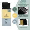 Poubelle eluno, capacité de 58 litres, poubelle à 3 Voir les images du produit 3