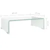 vidaXL TV-Aufsatz/Monitorerhöhung Glas Grün 40x25x11 cm Produktbild-Vorschau 13