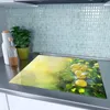 Spritzschutz Herdabdeckplatte Schneidebrett aus Glas Produktbild-Vorschau 2