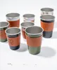 INF Lot de 4 Tasses de Camping Portables en Acier Voir les images du produit 4