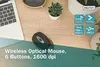 DIGITUS Funkmaus             optisch   6T 2.4GHz schwarz Produktbild-Vorschau 6