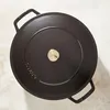 Staub 40511-473-0, 2,4 l, Schwarz, Eisenguss, Emaille, Produktbild-Vorschau 6