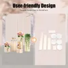 Blumenständer Papp-Säulen - 5er-Set - Wabenstruktur - Produktbild-Vorschau 5