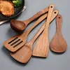 5er Kochlöffel Set aus Holz Küchenhelfer Löffel Set zum Produktbild-Vorschau 1