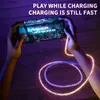 USB-C Kabel 100W Schnellladekabel LED RGB leuchtend Produktbild-Vorschau 6