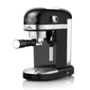 A studio shot of a black and silver espresso machine against a white background. Produktbild-Vorschau
