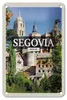 Blechschild Reise 12x18cm Segovia Spain Architektur Produktbild-Vorschau 1