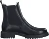 A black Chelsea boot is shown against a white background. Produktbild-Vorschau