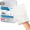 ARNOMED Einmalwaschhandschuhe aus Molton, 75g/m², Dermatest Produktbild-Vorschau 1