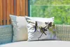 MuchoWow® Outdoor Kissen - Juvenile Rauchschwalben - 50x30 Produktbild-Vorschau 3