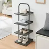 Botník 'Poytya' pro 4 páry bot, ocel, 96 x 34 x 32 cm, Náhled obrázku produktu 2