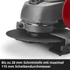 Einhell Szlifierka Kątowa Tc-Ag 18/115 Li 4Ah Podgląd zdjęcia produktu 14