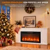 HOMAVO 36 inch elektrische haard met kast 1000/2000 W Productafbeelding-voorbeeld 4