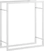 vidaXL Stojak na drewno opałowe 80x28x86 cm stal nierdzewna Podgląd zdjęcia produktu 7