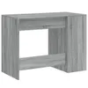 vidaXL Scrivania Grigio Sonoma 102x50x75 cm Materiale a Anteprima dell’immagine prodotto 5