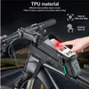 Rockbros 029-1Bk Fahrradtasche Für Rahmen Mit Handyhülle - Produktbild-Vorschau 2