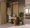 Selsey Duvio – Flurgarderobe mit Schrank und Spiegel, Eiche Produktbild-Vorschau 7