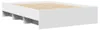 vidaXL Bedframe, wit, 120x200 cm, houtvezel Productafbeelding-voorbeeld 4