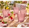Set von Bormioli Rocco Slot lila Glas Becher geprägt 290 ml Produktbild-Vorschau 5