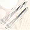 2-teiliges Schneebesen-Set aus Edelstahl mit Kugeln und Produktbild-Vorschau 2