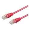 CAT 6 Patchkabel, U/UTP, magenta Kupferkaschierter Produktbild-Vorschau 3