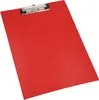 A4-PVC-Tafel mit Clip, rot, D.RECT Produktbild-Vorschau 1